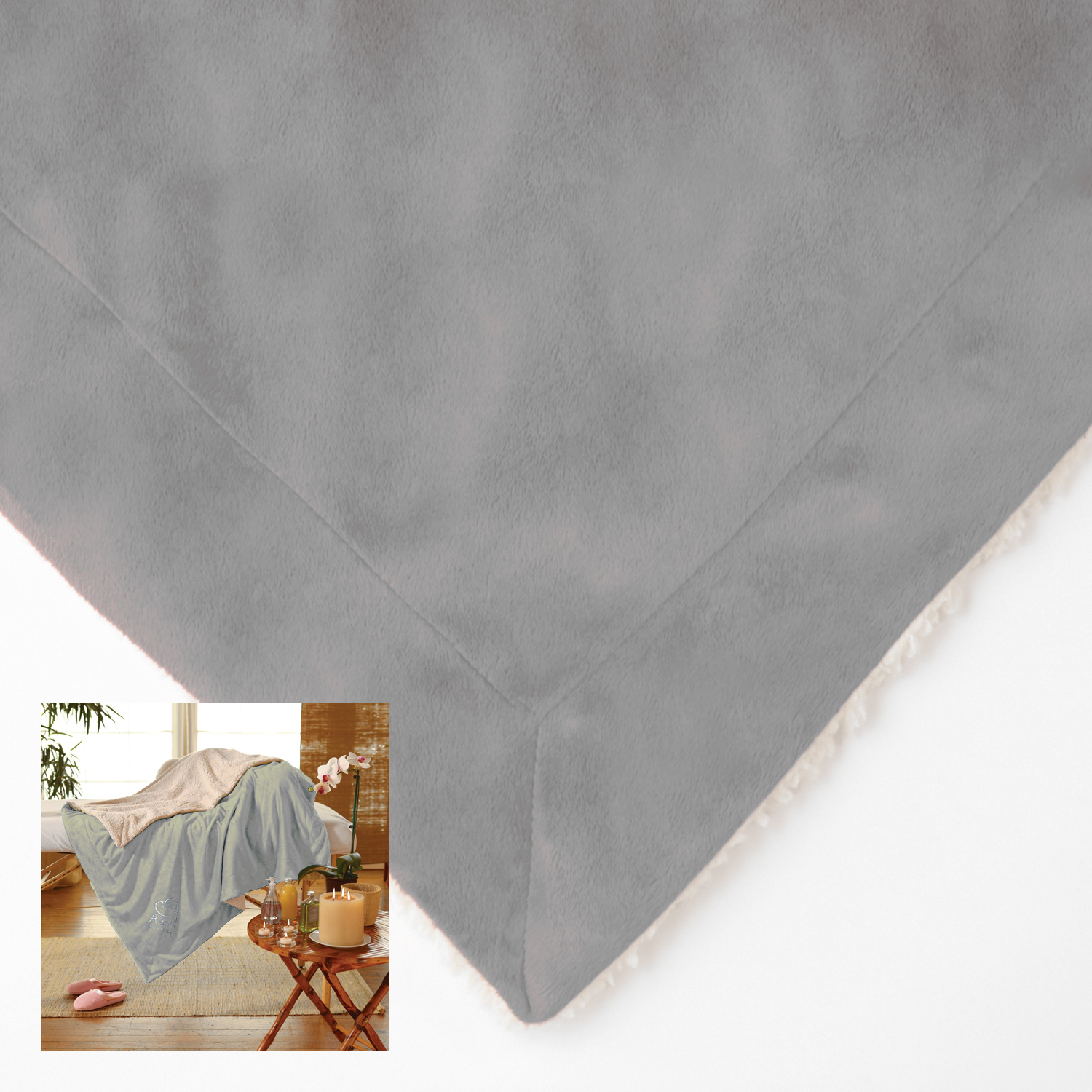 Micro Mink Sherpa Blanket 16
