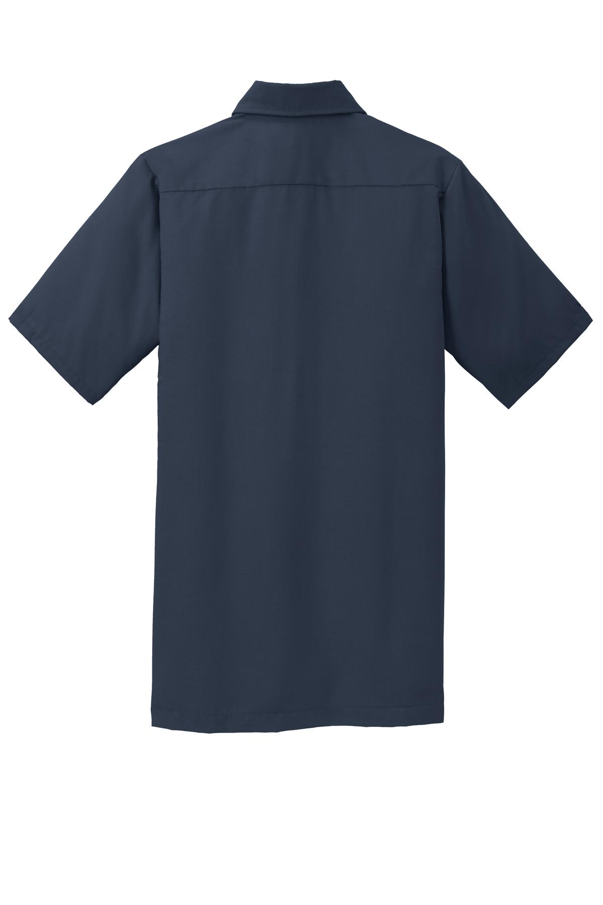 Red Kap Short Sleeve Solid Ripstop Shirt. SY60 6