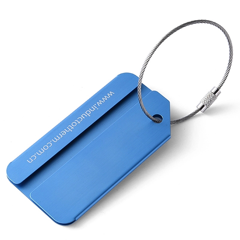 Custom Aluminum Luggage Tag 4