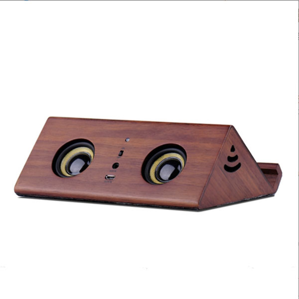 Solid wood induction speaker 2