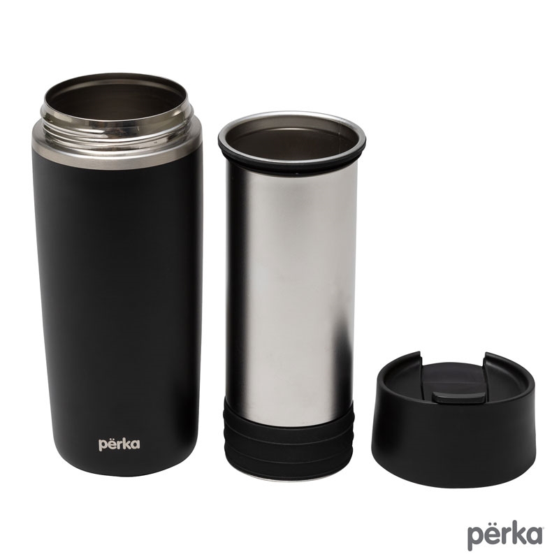 Perka® Macchiato 12 oz. Double Wall Coffee/Tea Press Tumbler 27
