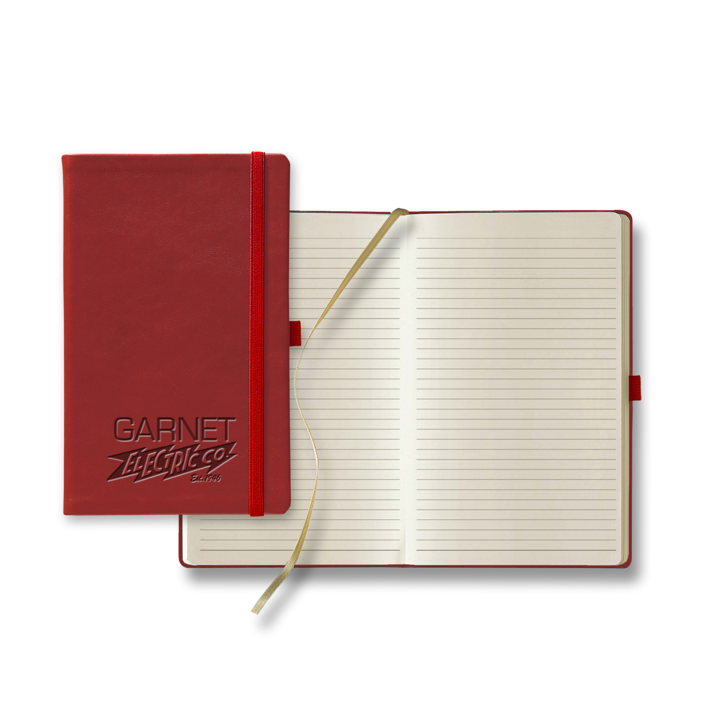 Castelli Calf Leather Medio Lined Ivory Page Journal 6