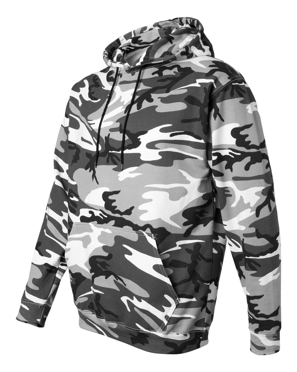 Unisex Camo Fleece Hoodie Sweatshirt - 3969 15