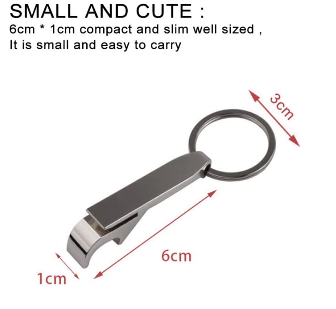 Beer Bottle Opener Versatile Portable Key Chain 4