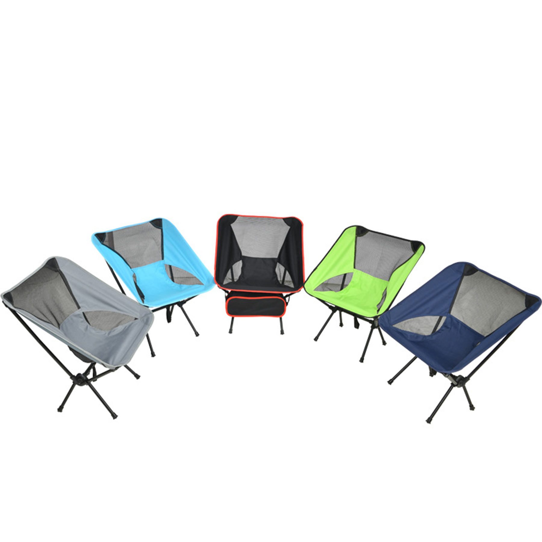 Camping Folding Chair Portable Stool Outdoor 5
