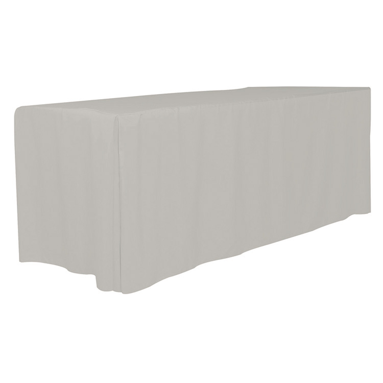 "Omaha Six" 4-Sided Fitted Style Table Covers & Table Throws (One Color Print) / Fits 6 ft Table 8