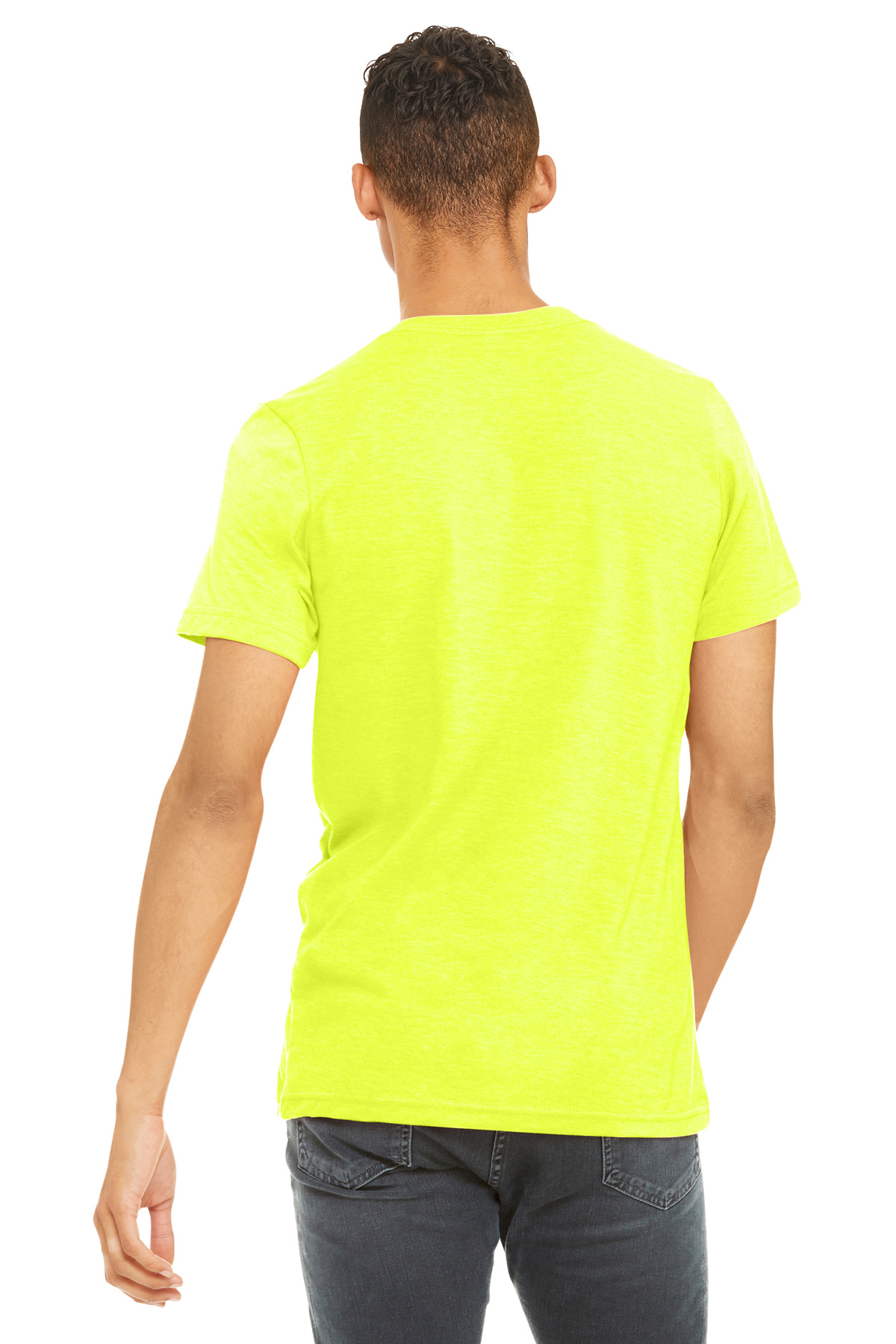 BELLA+CANVAS Unisex Heather CVC Short Sleeve Tee. BC3001CVC 55