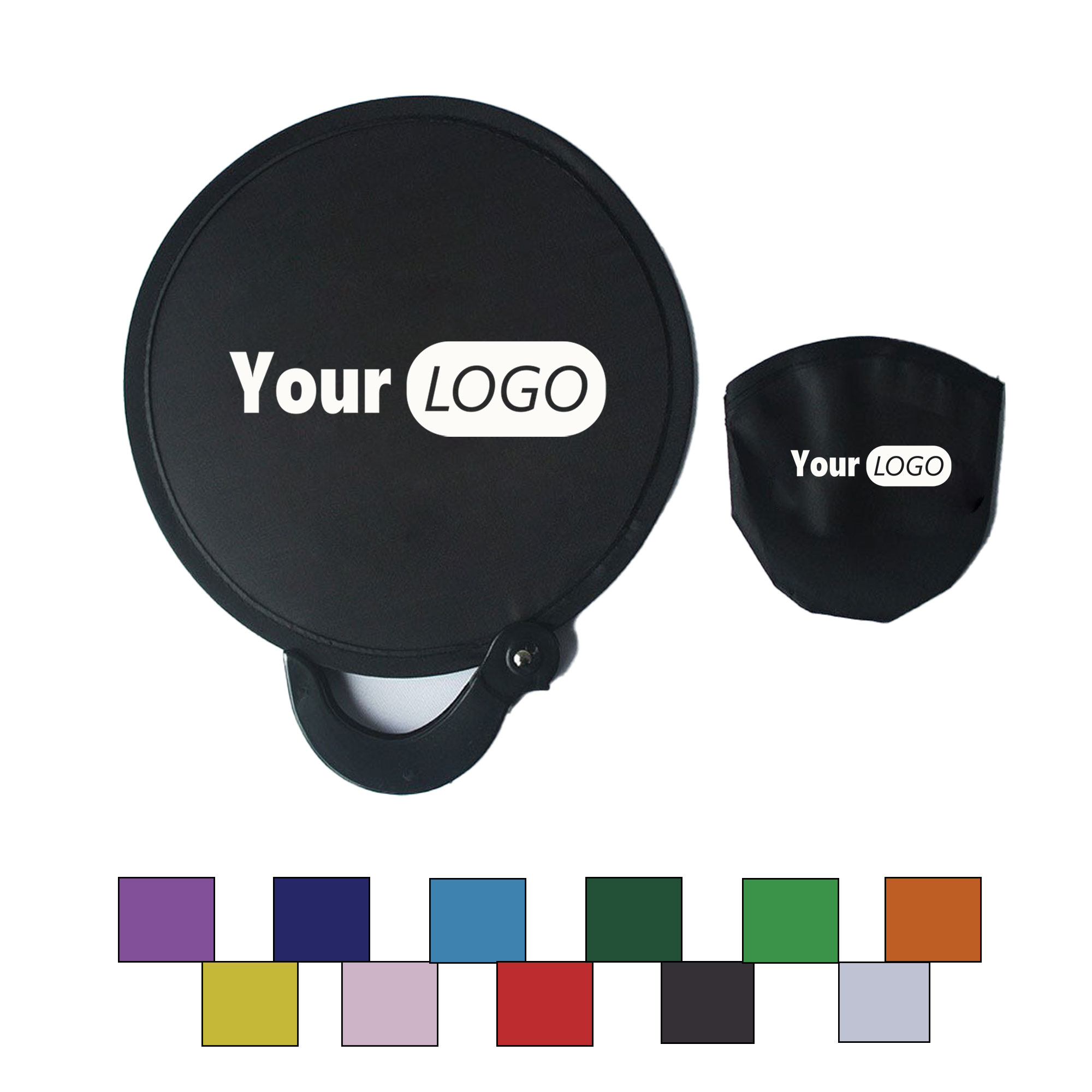 Foldable Portable Flying disc Fan 2