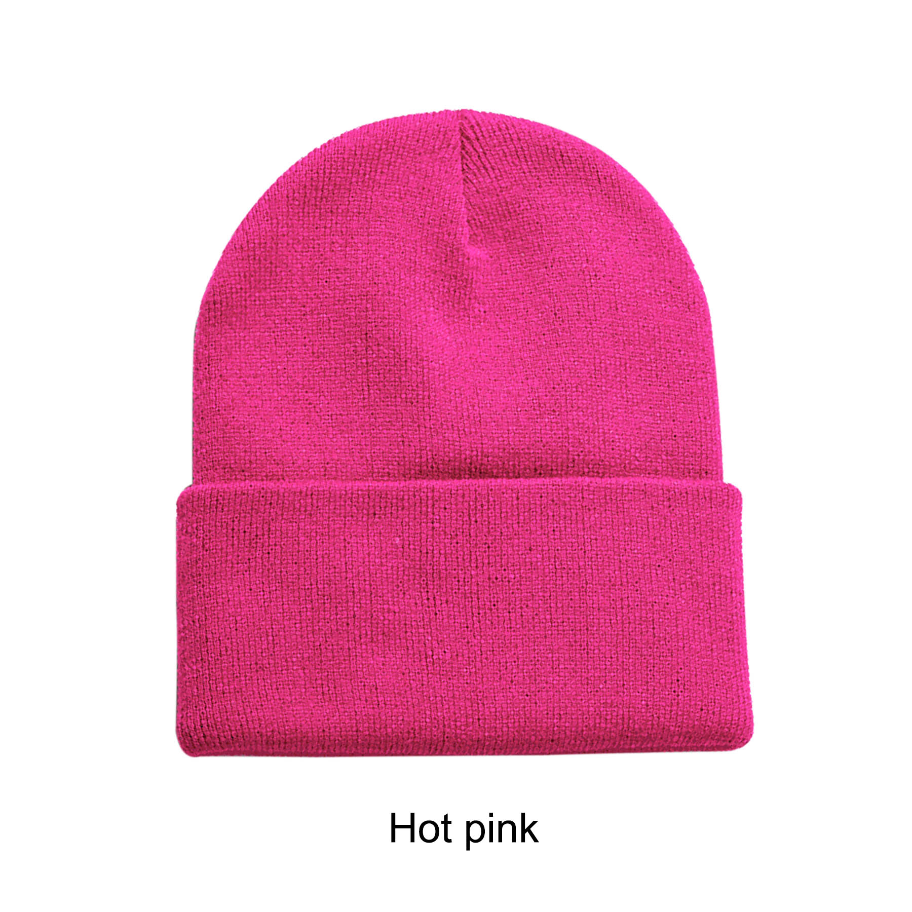 Free Shipping 12" Acrylic Knit Beanie 4
