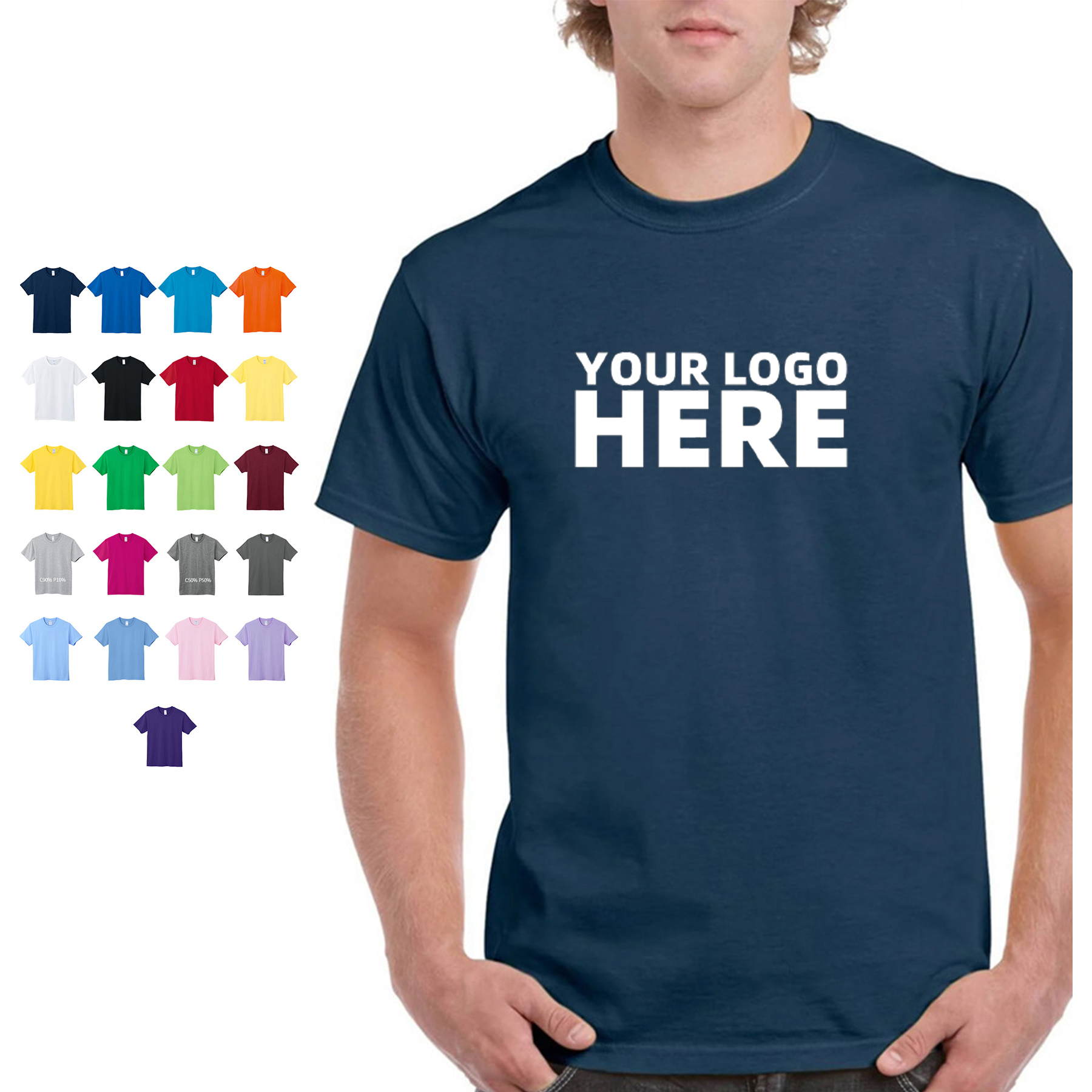 Cotton Short Sleeve T-Shirt 2
