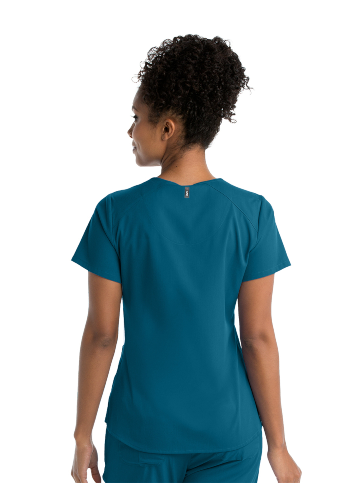 Grey's Anatomy Spandex Stretch - Women's Four-Pocket V-Neck Emma Scrub Top 78