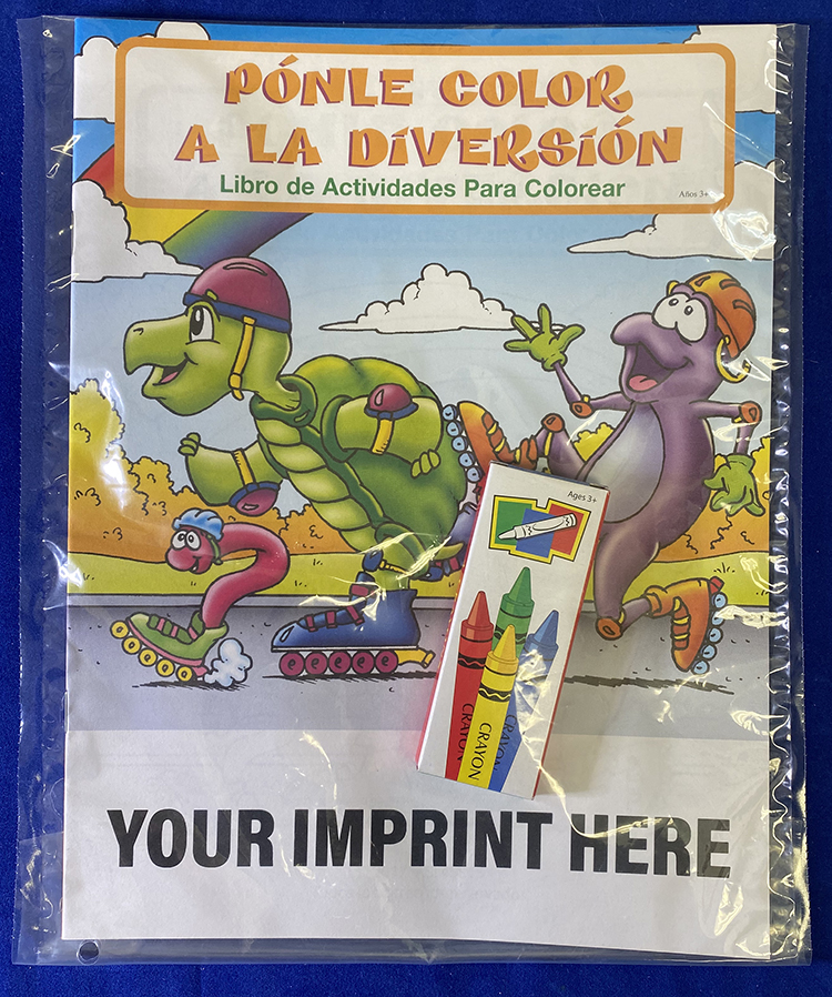 COLORING SET - Fun To Color (Spanish) Coloring Book Fun Pack 2