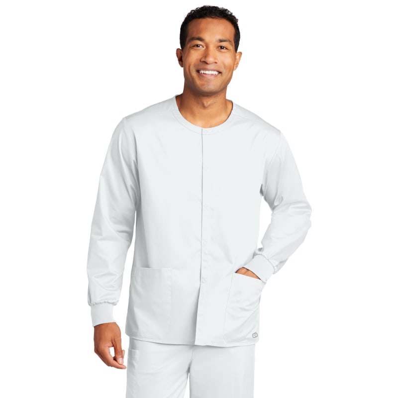 WonderWink Unisex WorkFlex Snap-Front Scrub Jacket 16