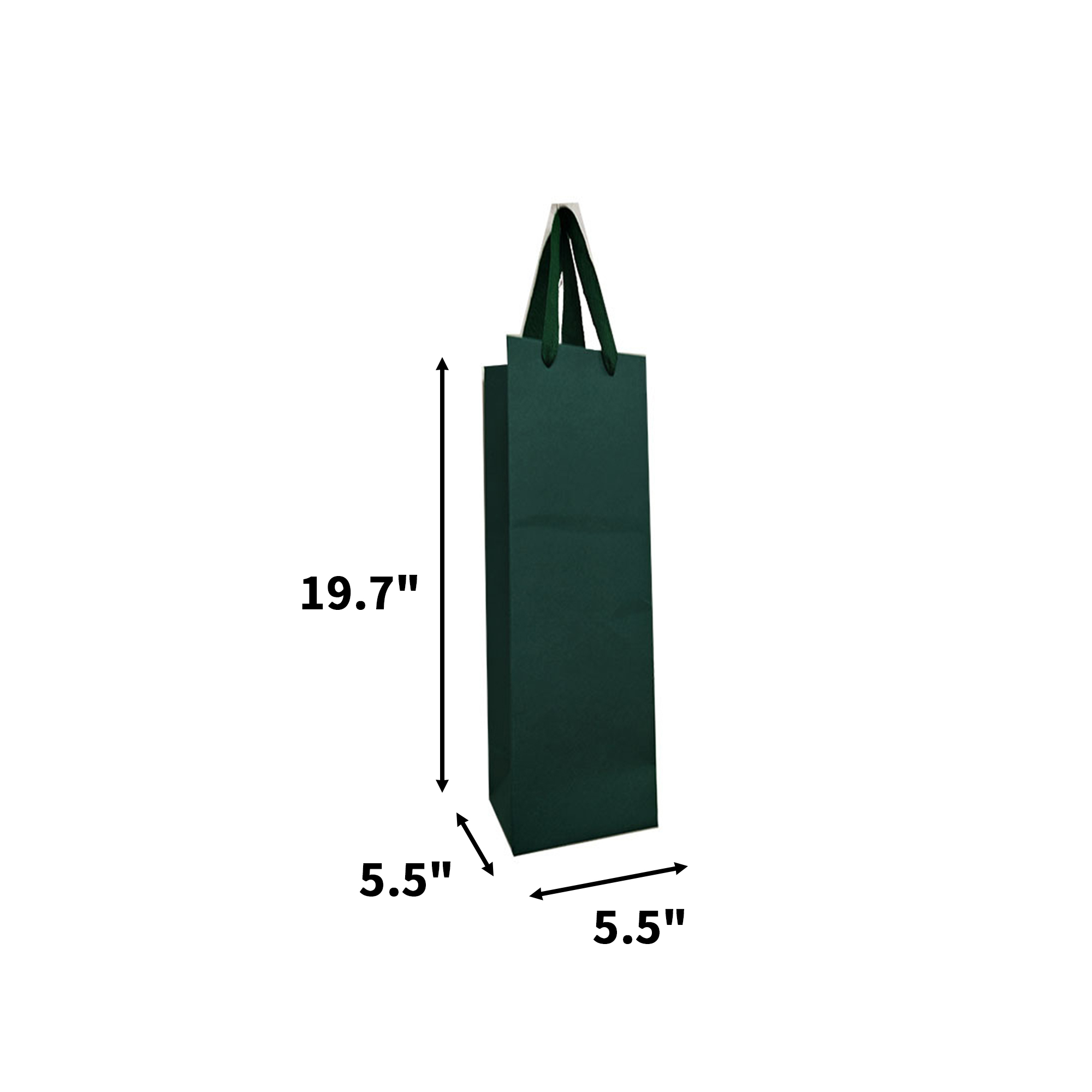 Kraft Paper Single Bottle Wine Gift Carrier 7