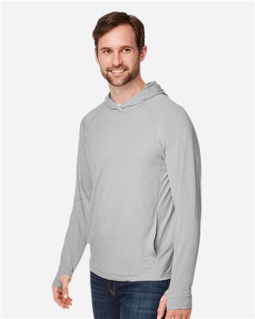 Unisex JAQ Stretch Performance Hooded Long Sleeve T-Shirt - NE105 4