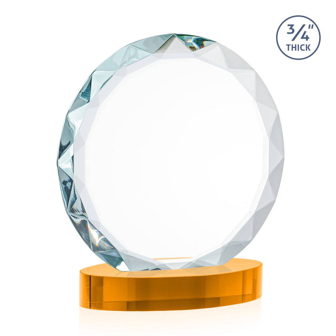 Centura VividPrint™ Award on Alberton Base - Amber 5