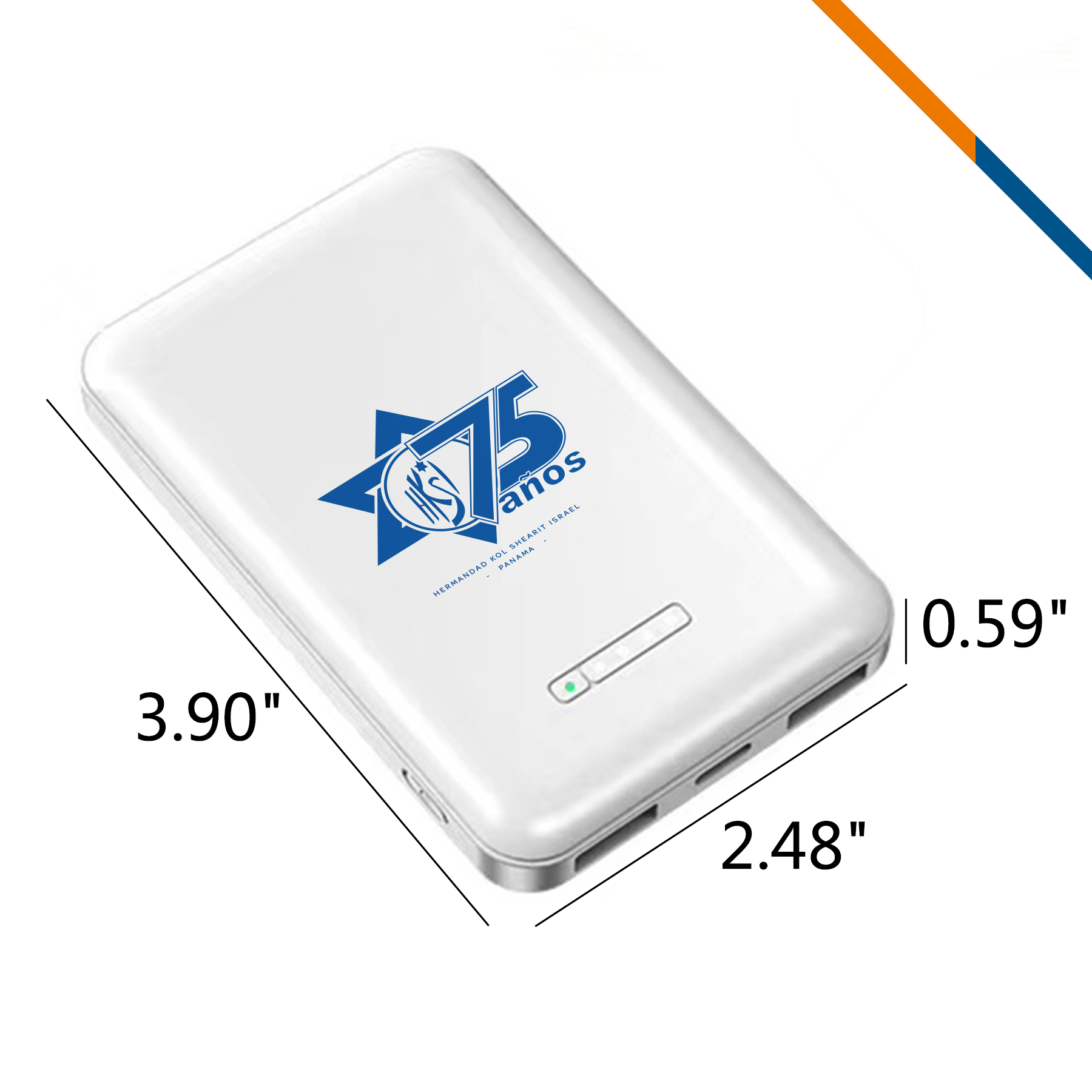Worka Wireless Power Bank - 5000mAh 2