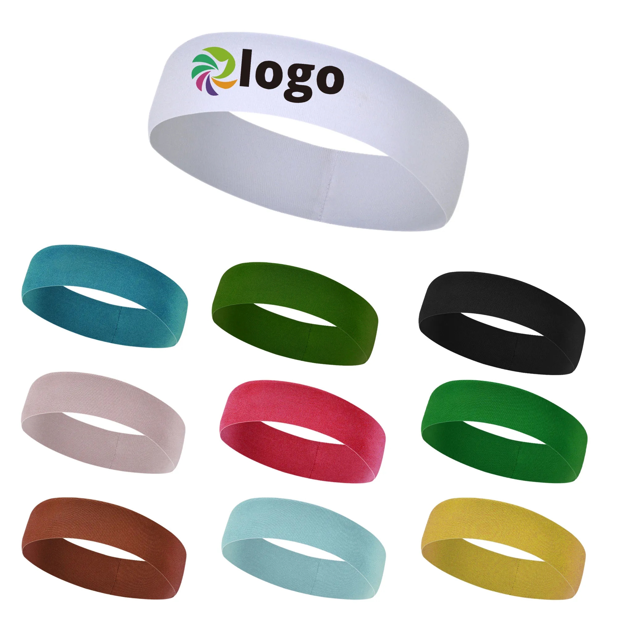 Elastic Sports Yoga Headbands Moq 50pcs 6