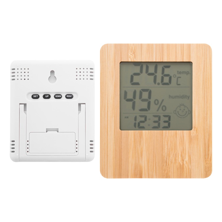 Bamboo Desk Clock 4
