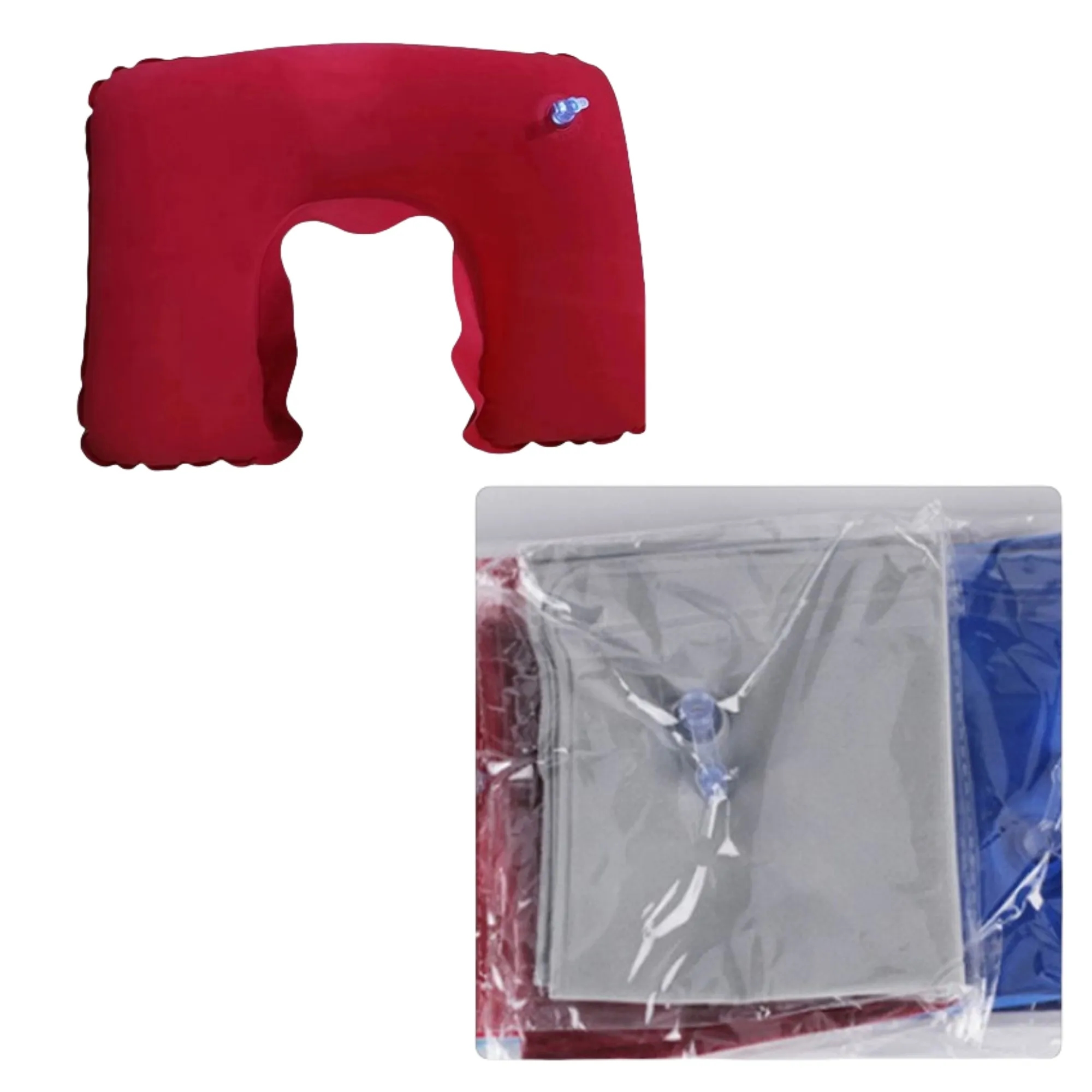 PVC Flocked U-Shaped Neck Pillow 12