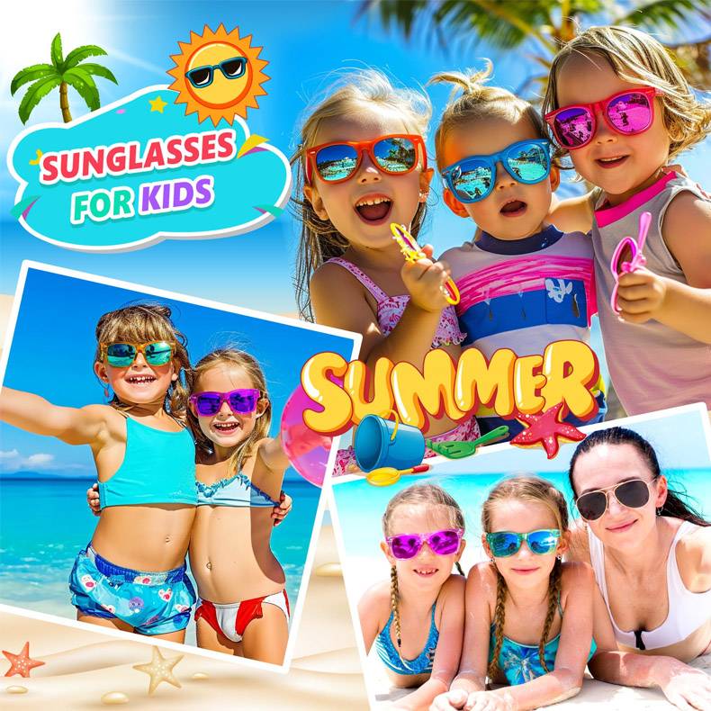 Fashion Neon Rainbow Sunglasses 8