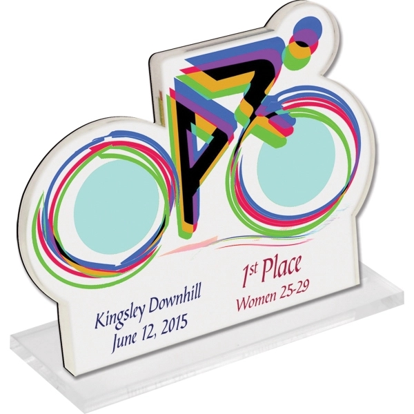 Custom Desk Plaques with slotted base 7