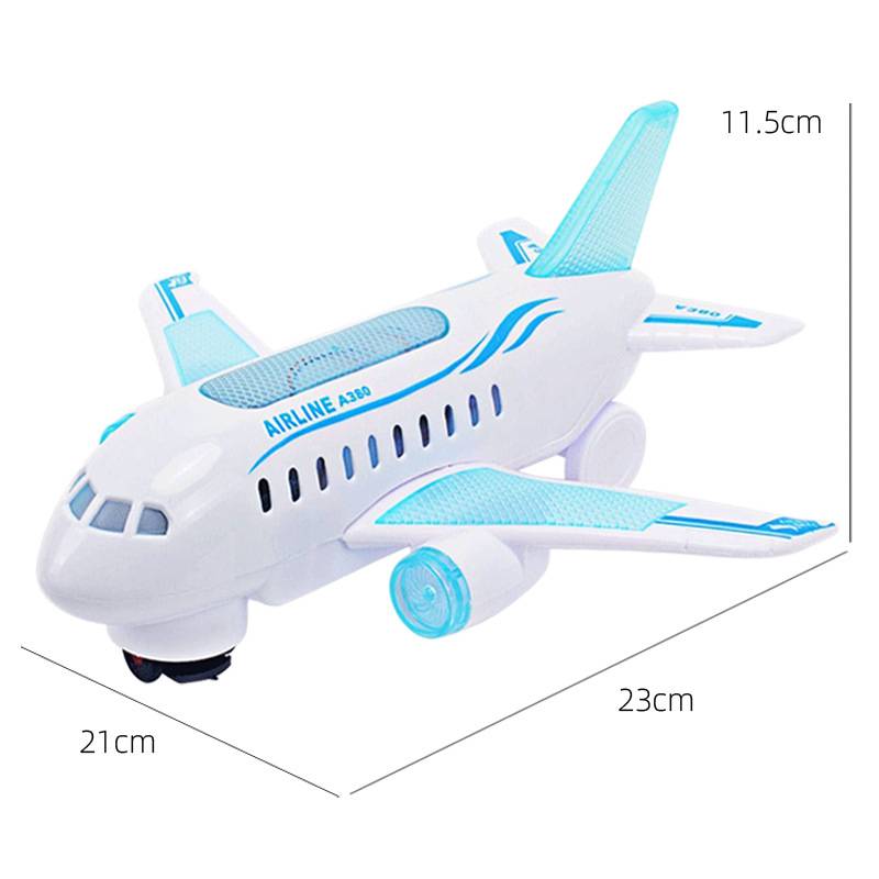 Wanxiang electric luminous music airplane model 5