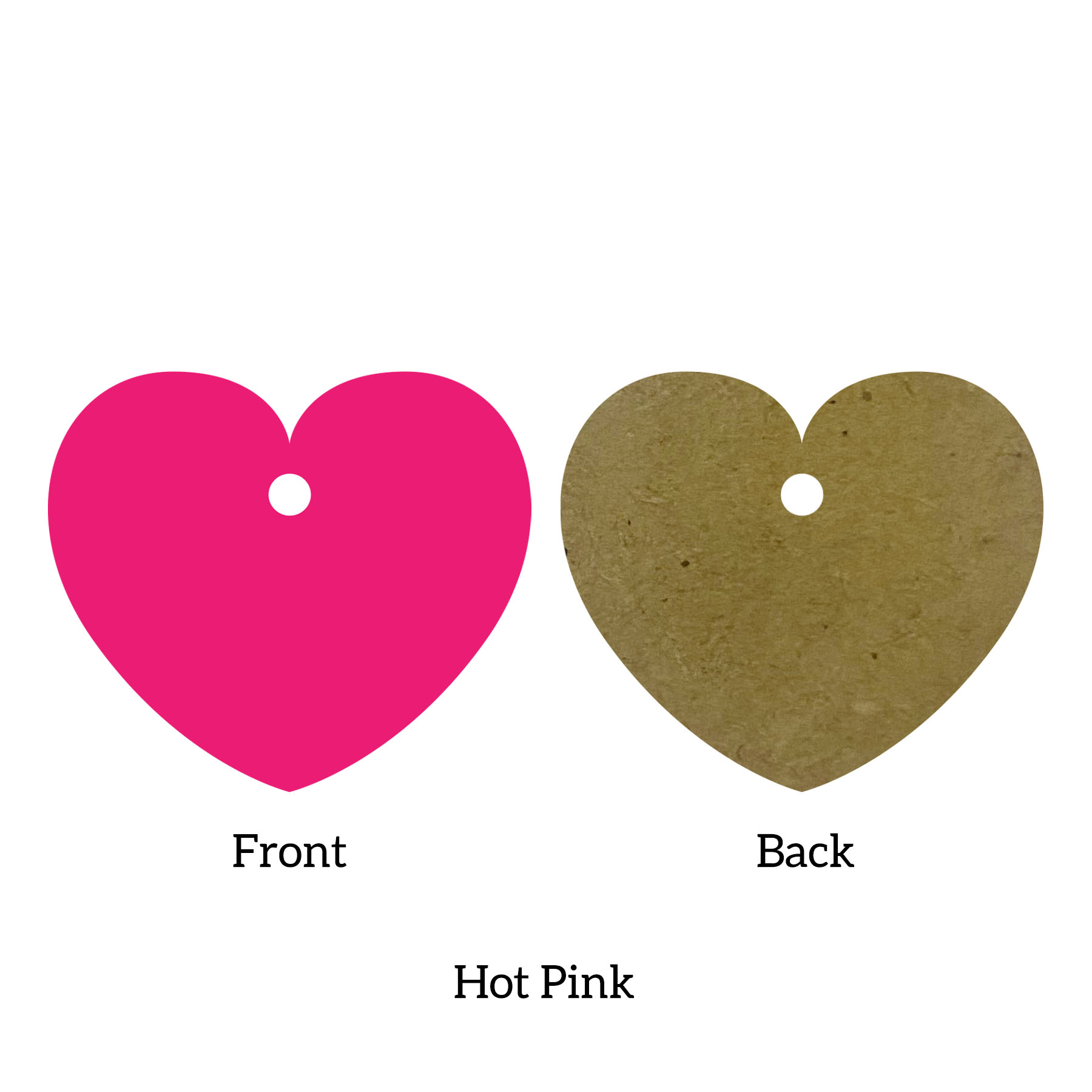 Free Shipping Solid Color Christmas Ornament - Heart 2