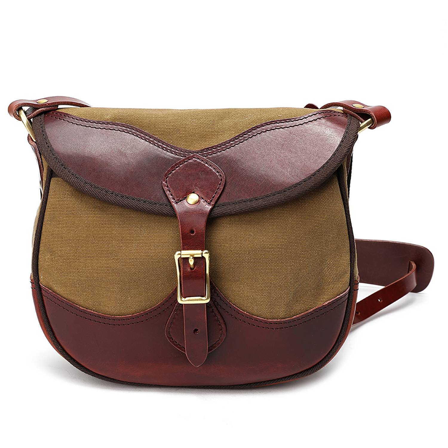 Retro oil wax canvas bag 5