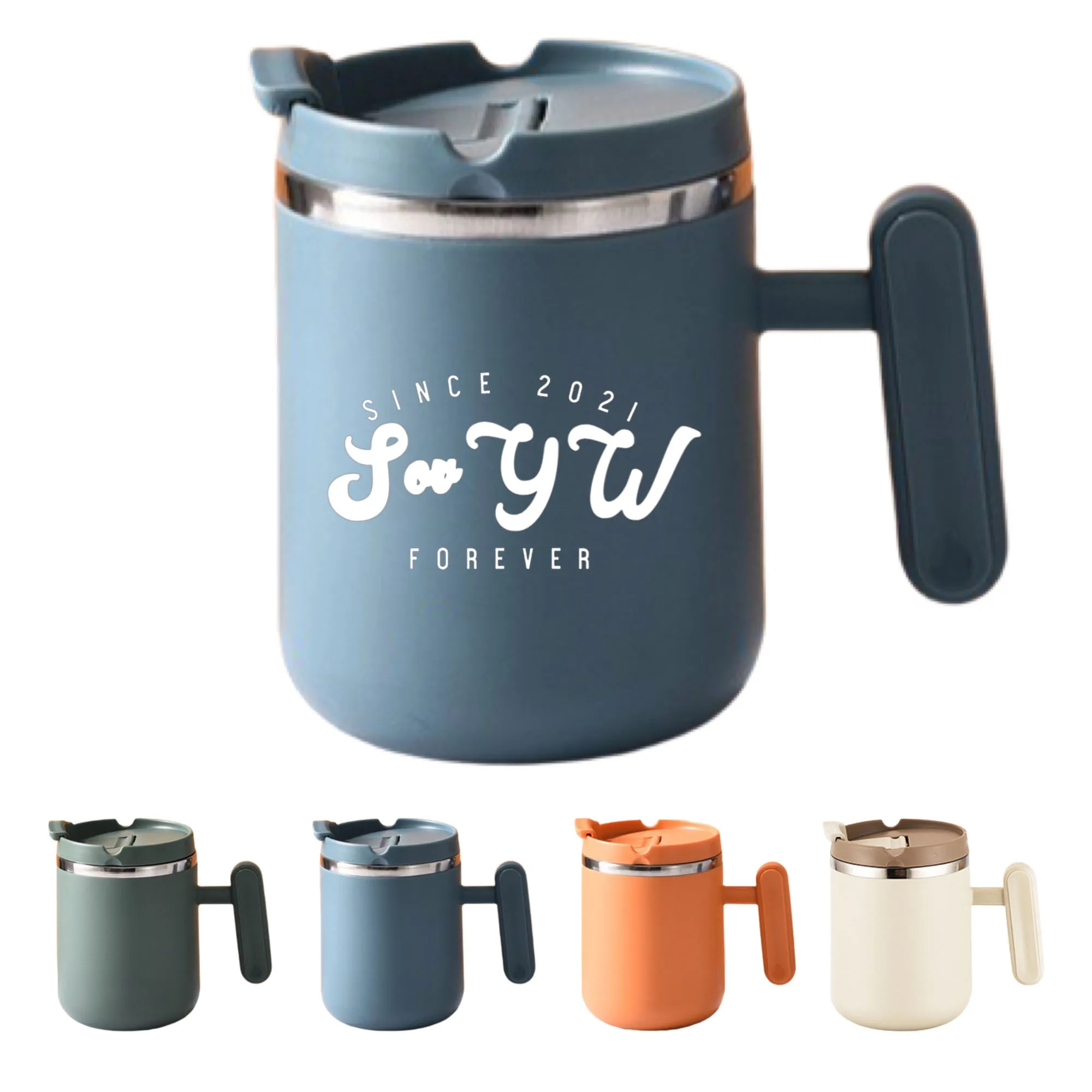 16oz vacuum-insulated coffee mug with lid