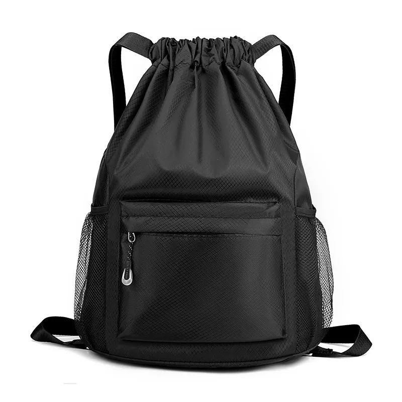 Wet Dry Seperate Drawstring Bag Backpack 11