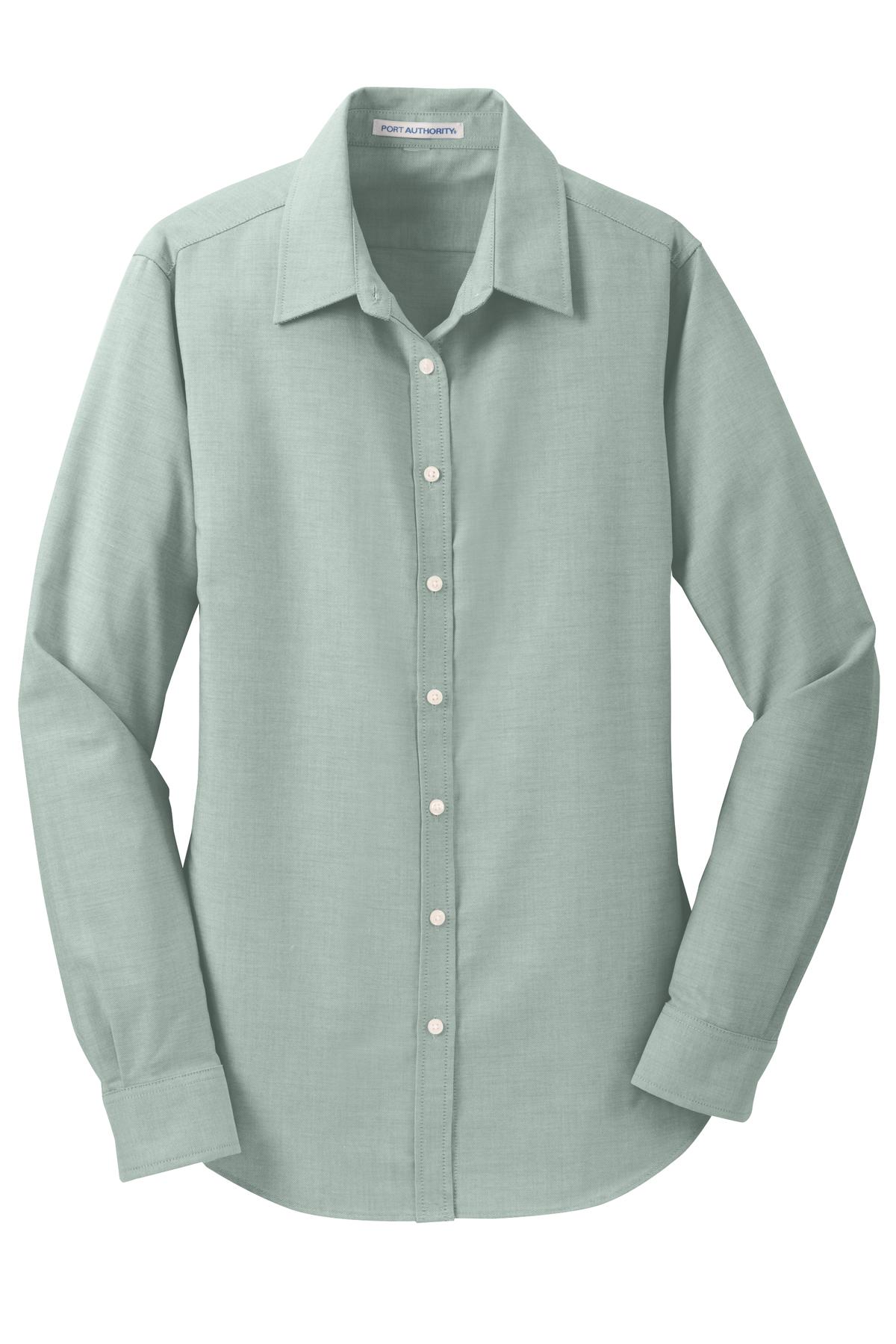 Port Authority Women's SuperPro Oxford Shirt. L658