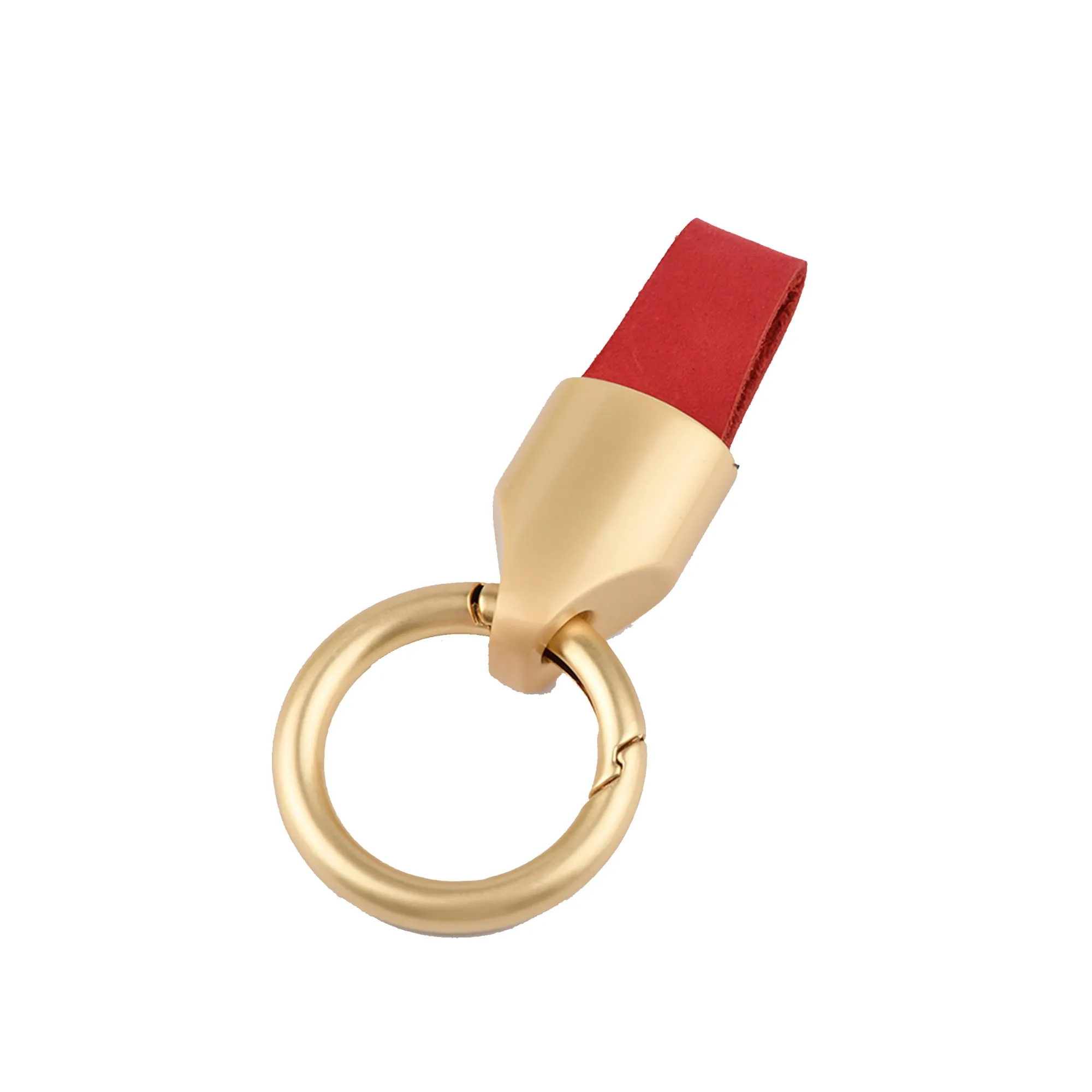 Genuine Leather Keychain for Car Home Key Ring 16