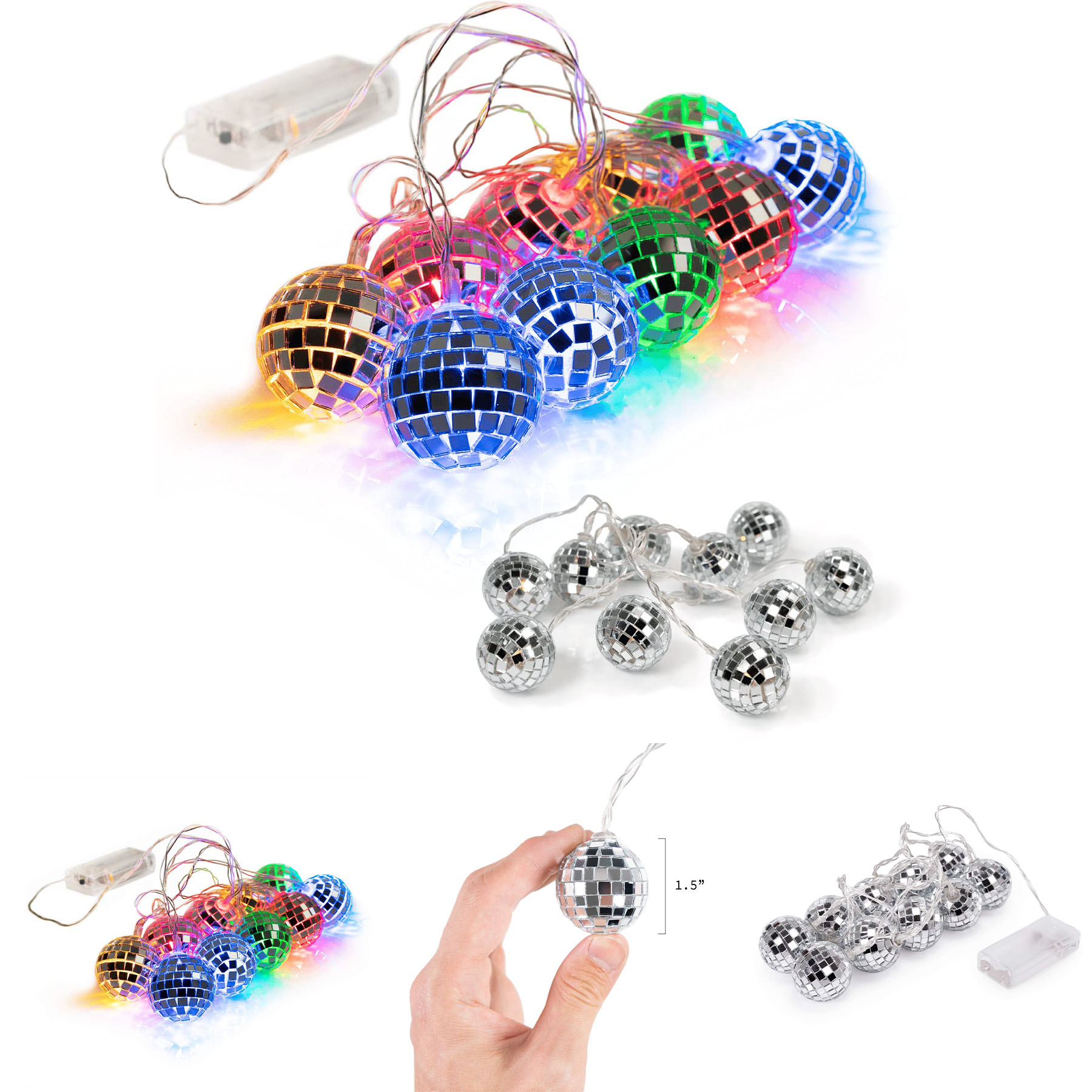 Disco Balls String Lights 2