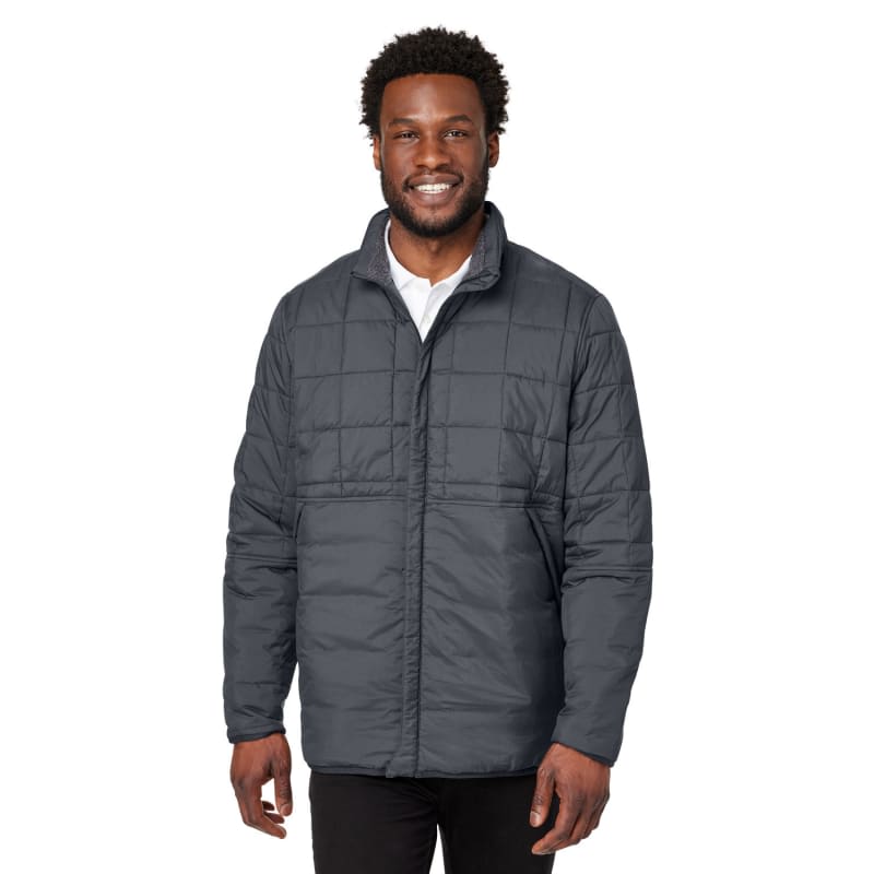 North End Unisex Aura Fleece-Lined Jacket 3