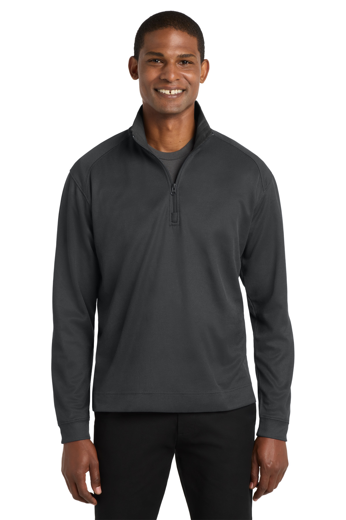 Port Authority Vertical Texture 1/4-Zip Pullover. K805 17