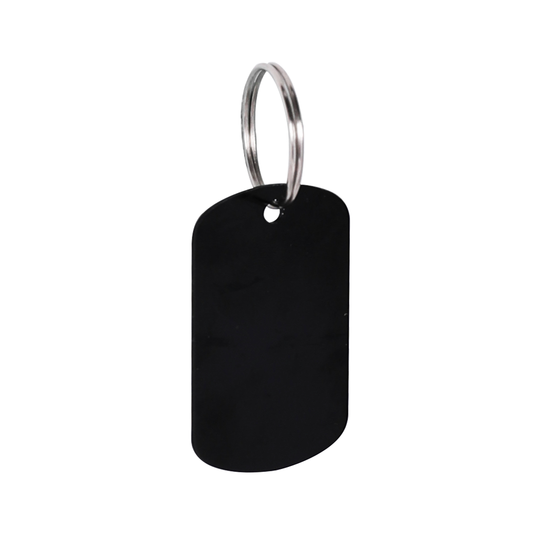 Engraved Metal Dog Tag Keychain 8
