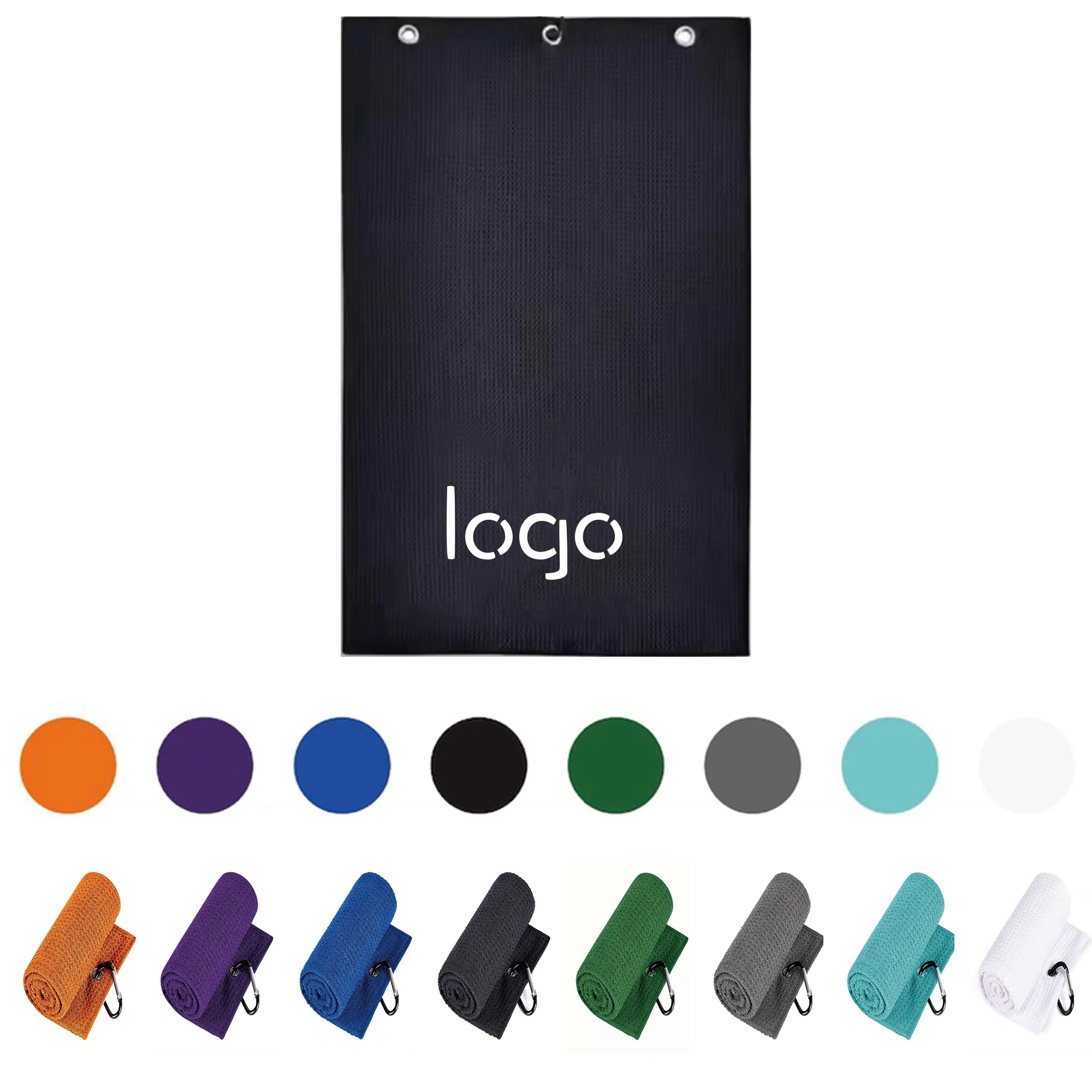 Waffle Hiking Golf Cleaning Towel 7