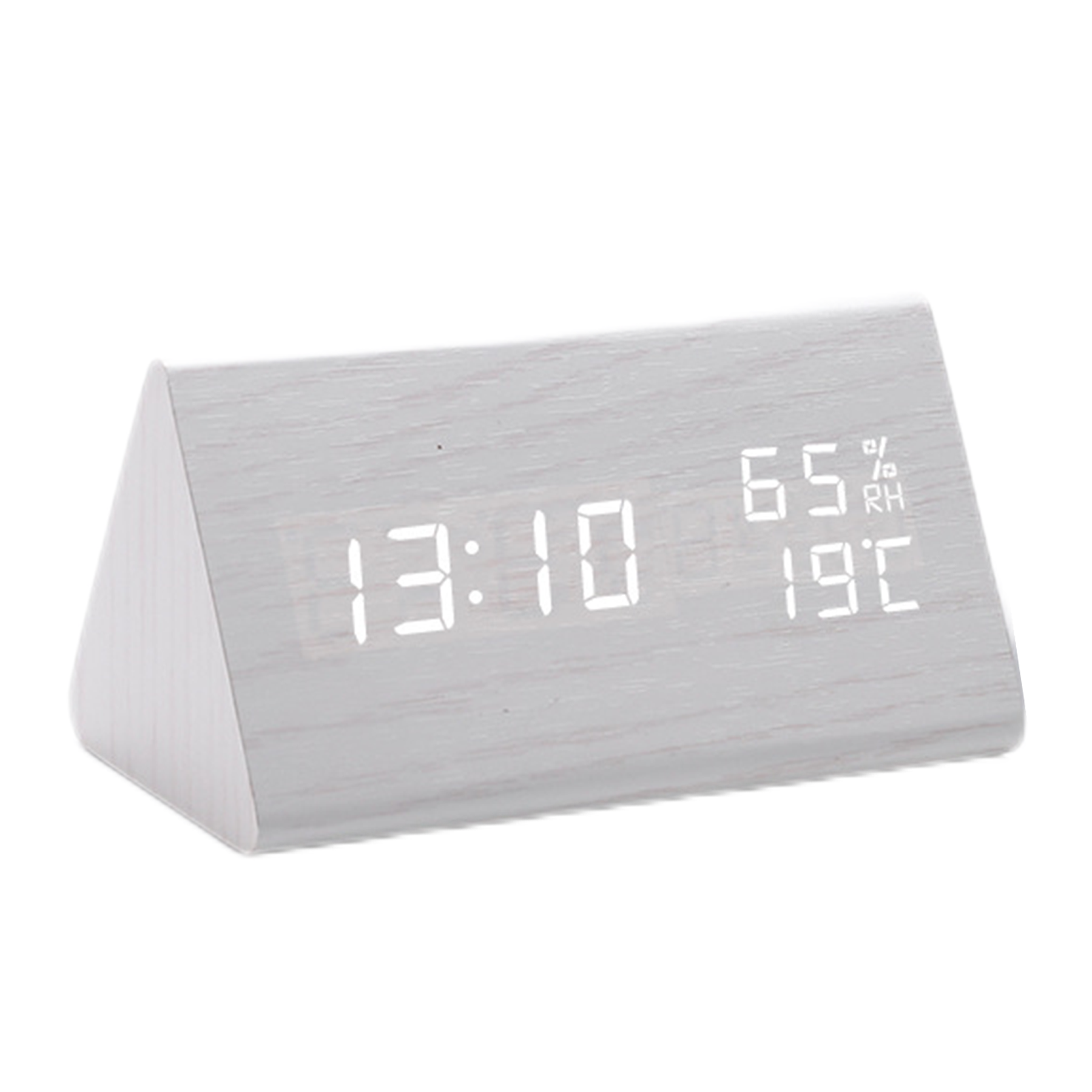 Led Temperature And Humidity Clock 5