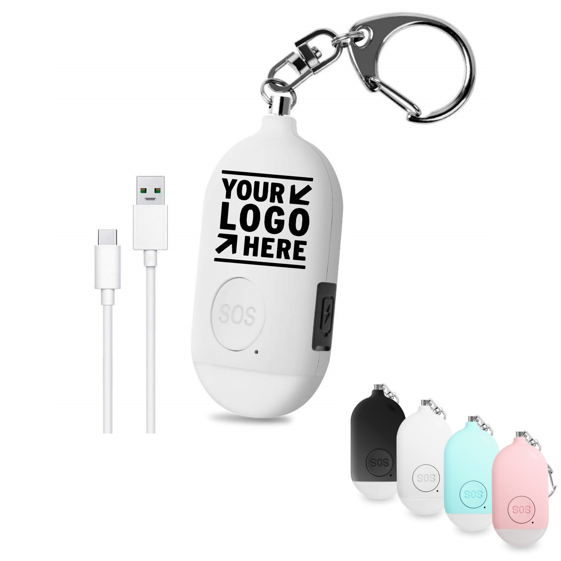 Rechargeable Security Alarm Keychain 1