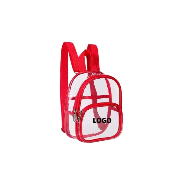 Clear PVC Waterproof Sports Backpack 5