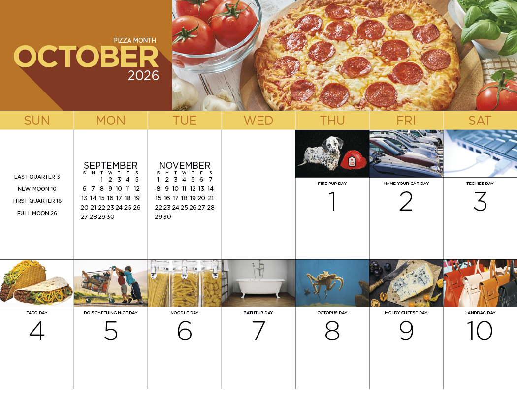 Good Value™ National Day - Spiral Calendar 12