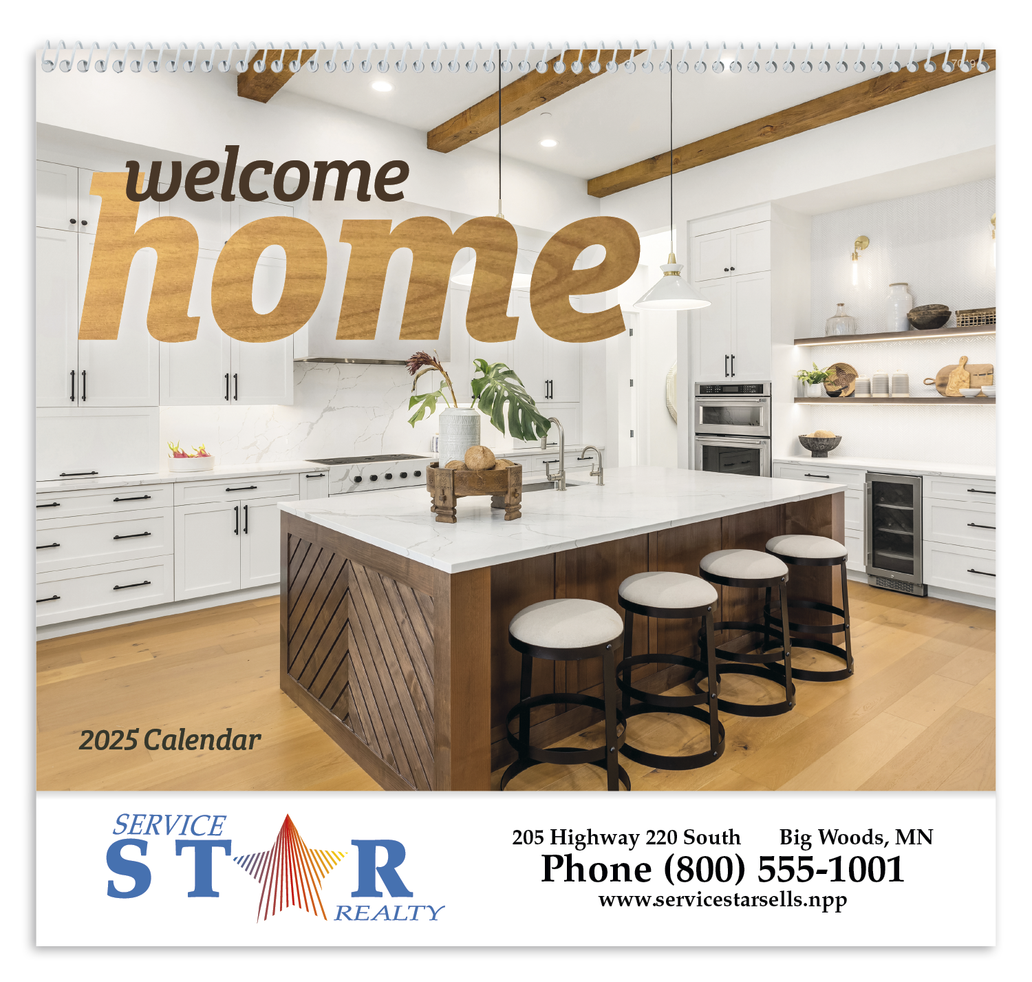 Good Value™ Welcome Home - Spiral Calendar 10