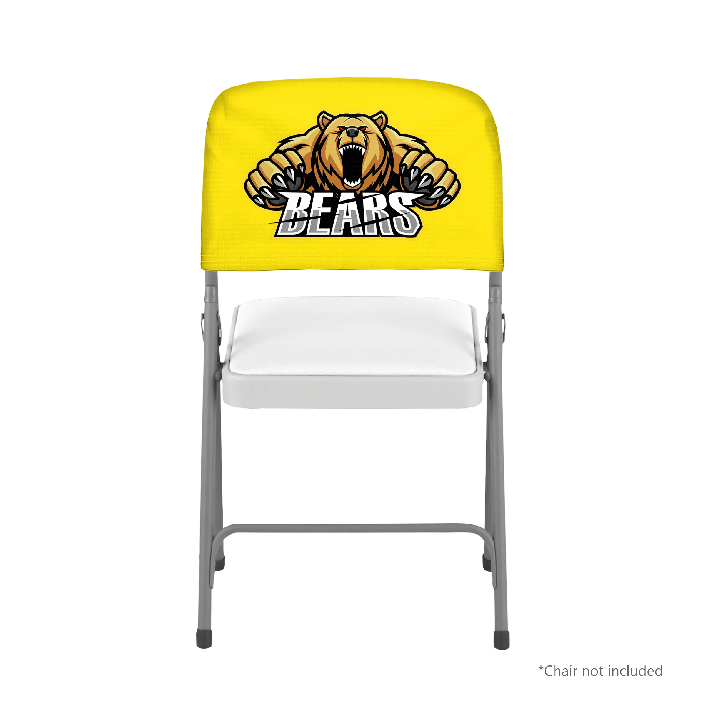 18" x 11.5" Custom Folding Chair Back Cover - Double sided 10