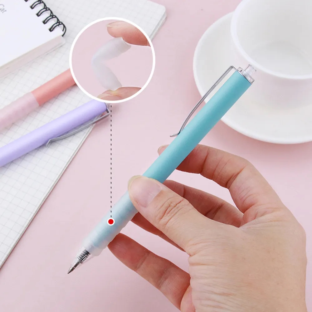 Medium Point Ballpoint Pens with Super Soft Grip 2