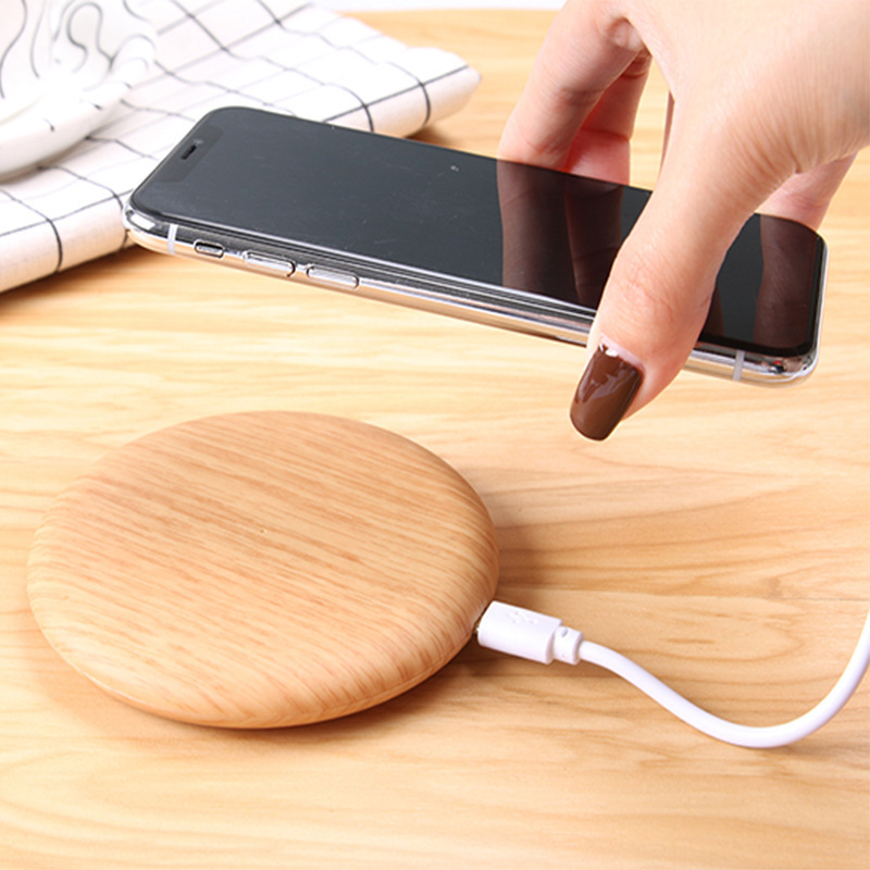 Bamboo Style Wireless Charger Pad 2