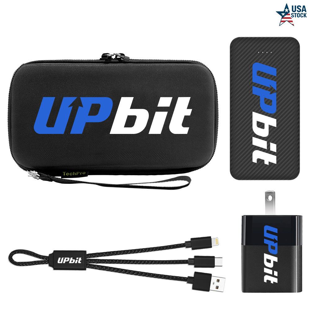 ChargeMaster Travel Kit with 10,000mAh Power Bank, Wall Charger & USB-C/Lightning Cable 3