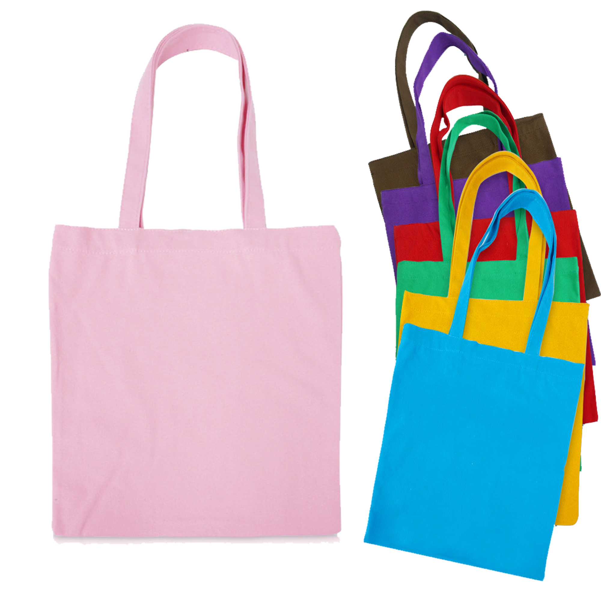 Personalized Canvas Tote Bag 13.8x11.9 Incehs, custom tote bag with logo imprint 12