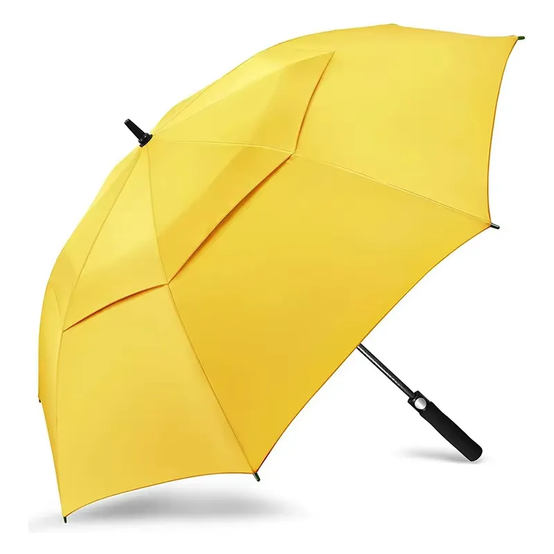 Automatic Open Windproof Golf Umbrella With Double Canopy 4