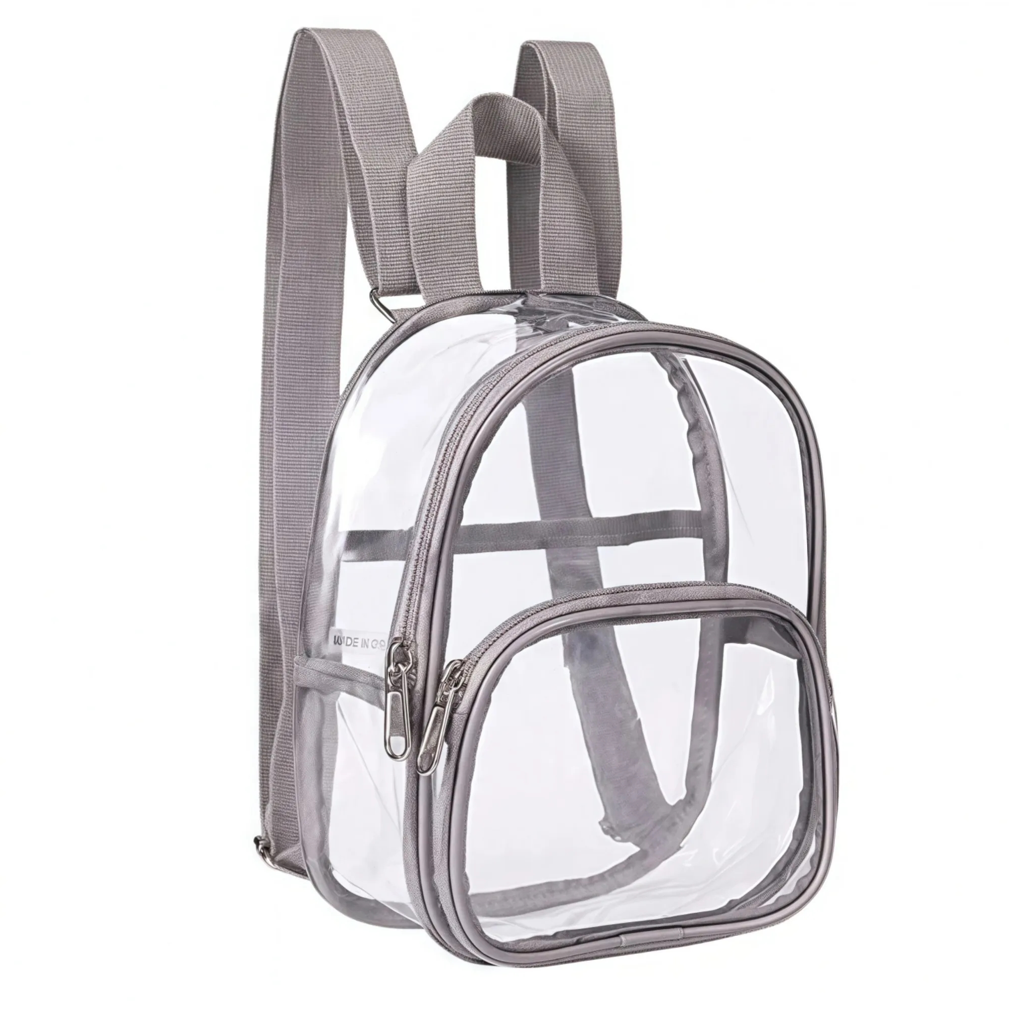 Clear Waterproof Mini PVC Backpack 3
